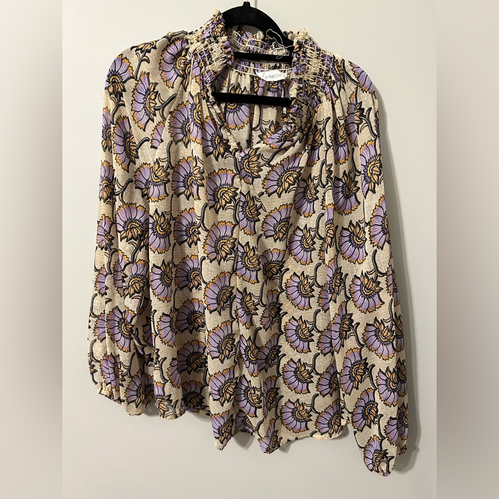 Bucket list Large Sheer Top